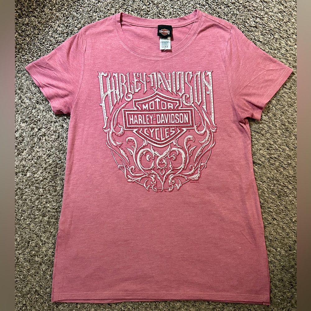 Harley-Davidson Pink Graphic T-Shirt
